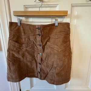 Free People Corduroy Skirt